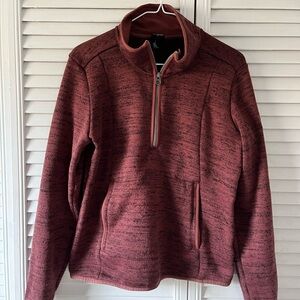 Kuhl Women's Burgundy Zip-Up Top